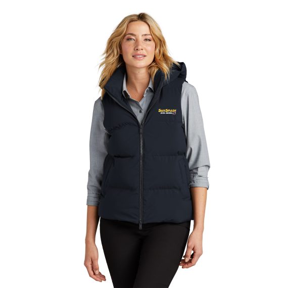 womens puffy vest