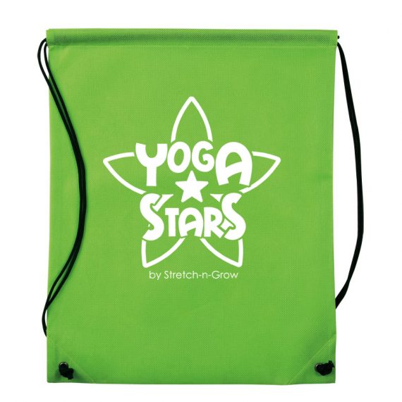 1c yoga stars - lime