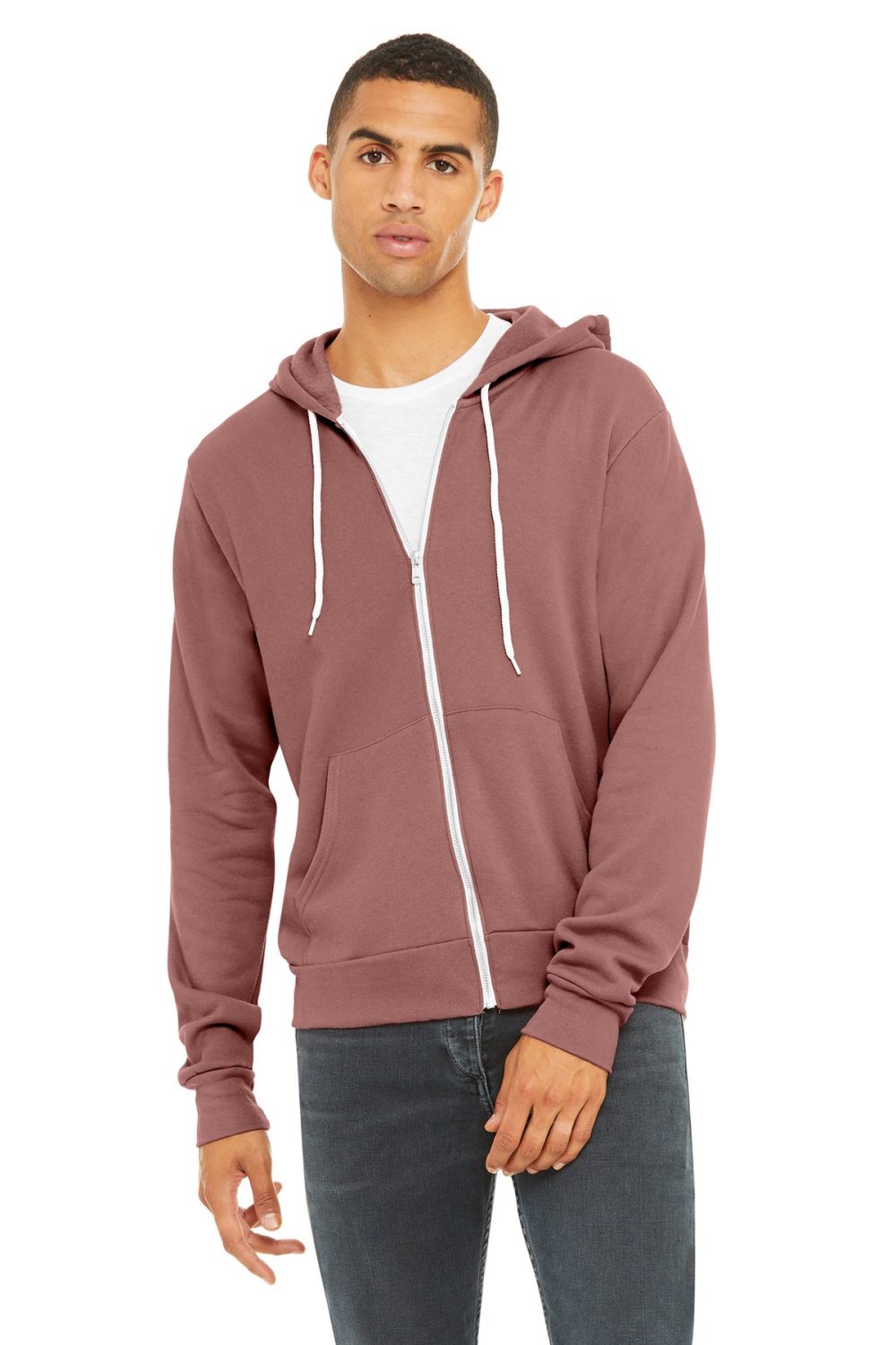 BELLA+CANVAS Unisex Sponge Fleece Full-Zip Hoodie