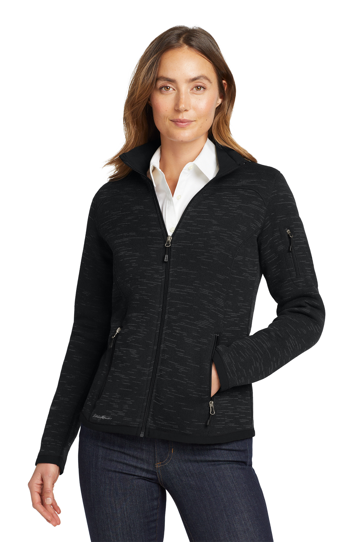 Eddie Bauer Ladies Sweater Fleece Full-Zip