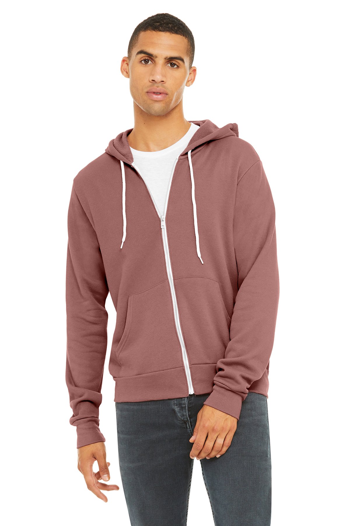 BELLA+CANVAS Unisex Sponge Fleece Full-Zip Hoodie