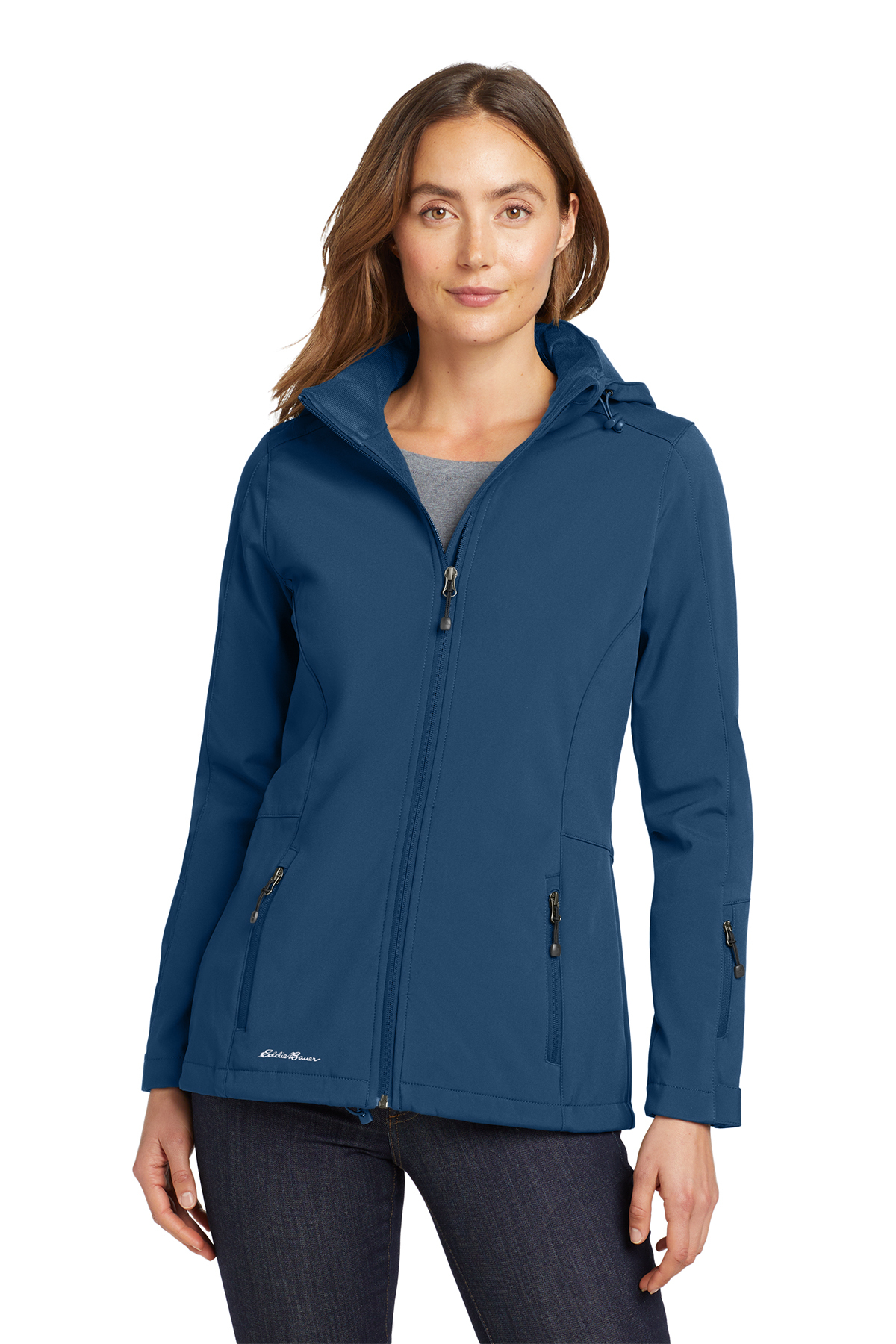 Eddie Bauer Ladies Hooded Soft Shell Parka