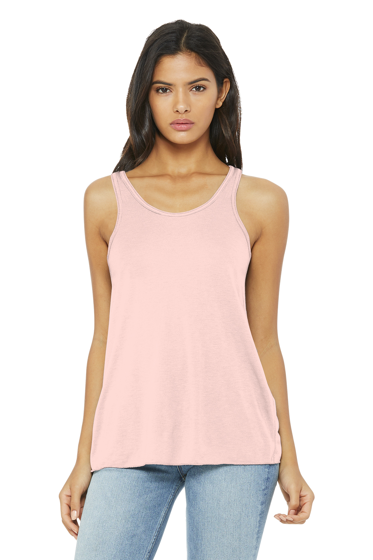 BELLA+CANVAS Women's Flowy Racerback Tank