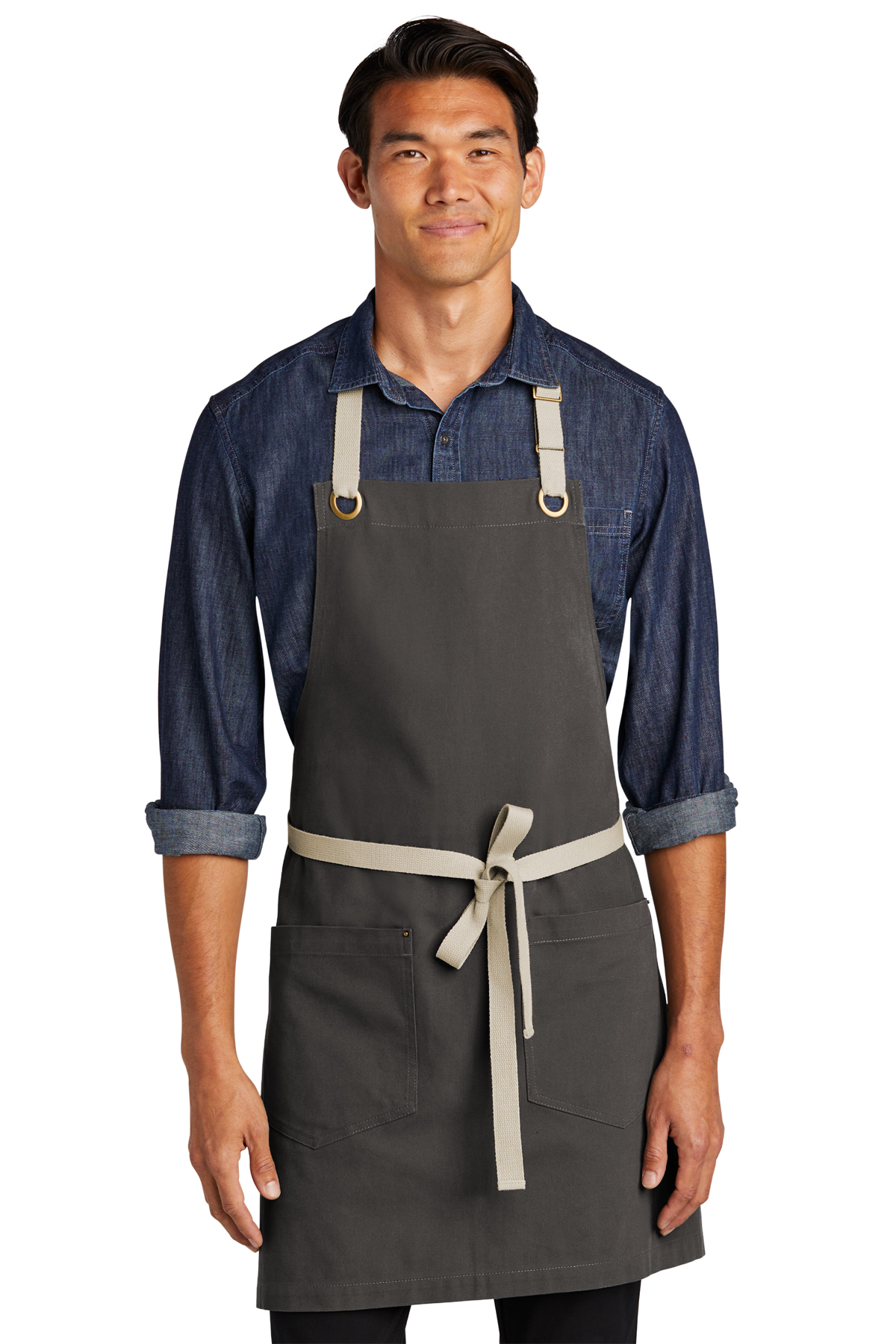 Canvas Full-Length Two-Pocket Apron